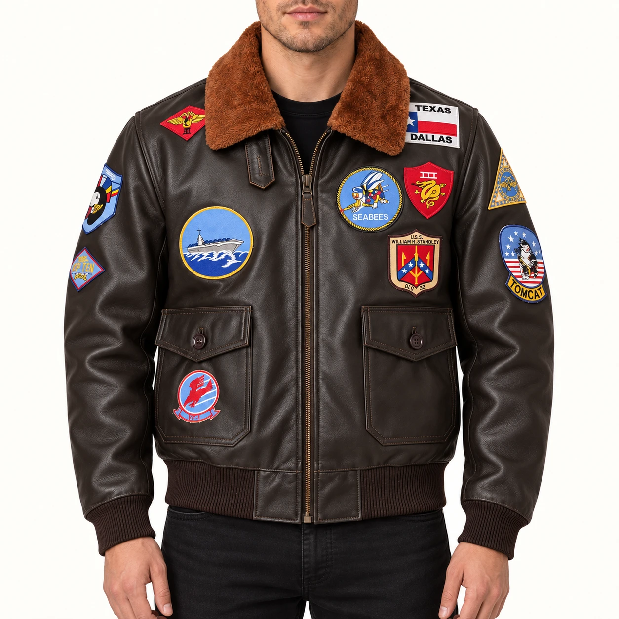 top gun maverick lederjacken