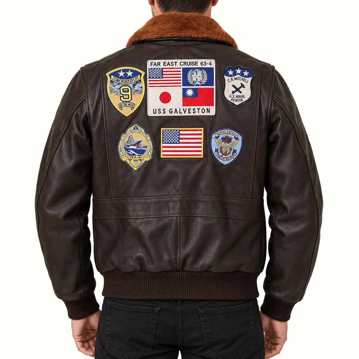 top gun maverick lederjacken